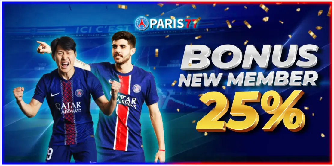 WELCOME BONUS 25%